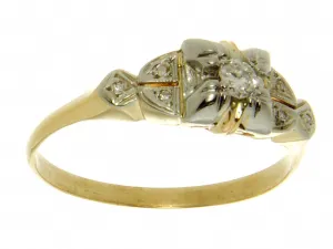 1930s Art Deco Diamond Engagement Ring