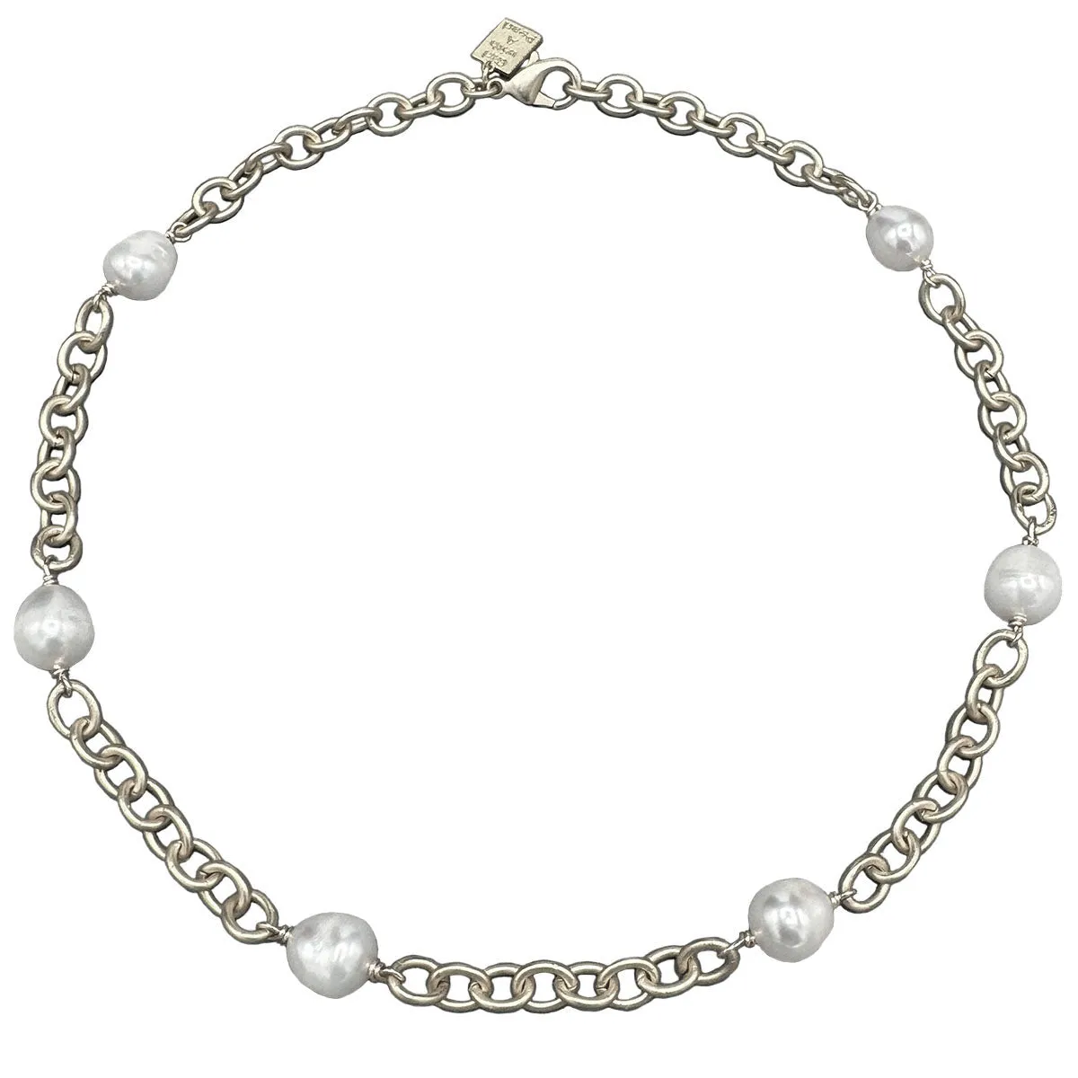 219-01-S| SIMPLE TURKISH CHOKER IN SILVER