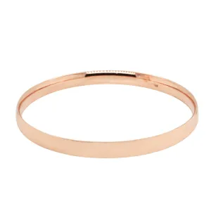 9ct Rose Gold 6.5mm Bangle