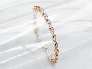 Amethyst Tennis Bracelet