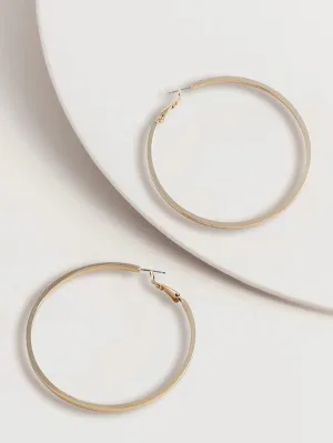 Aria Large Hoop Earrings