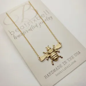 Baby Bee Necklace