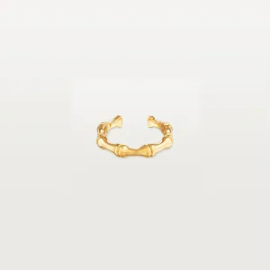 Bamboo Ring Yellow Gold