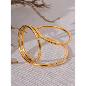 Big Cuff  Bangle Bracelet