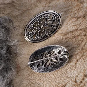 Borre Brooches, Silver