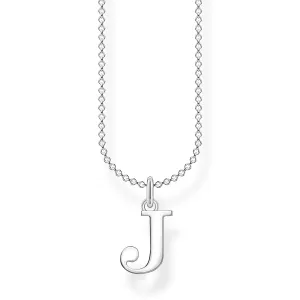 CHARMING COLLECTION LETTER 'J' NECKLACE 38-45CM