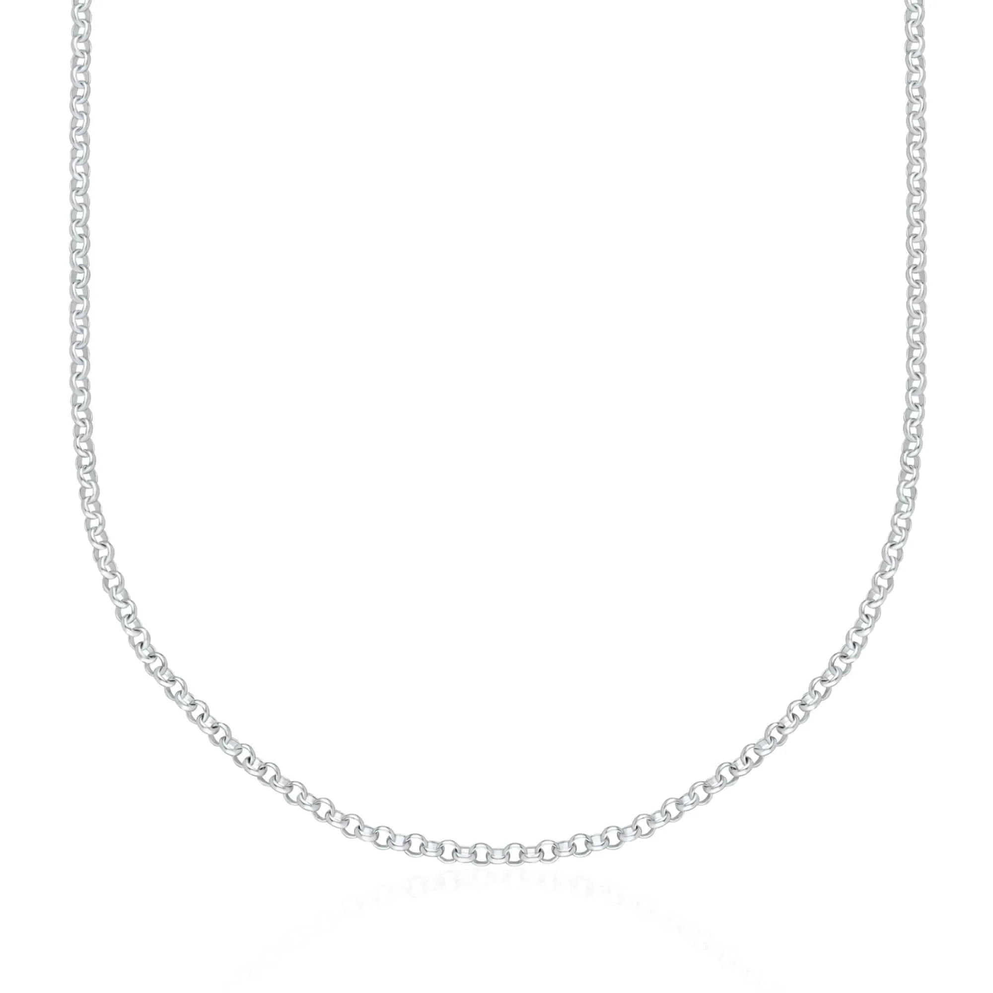 Children's Silver Belcher Chain Necklace