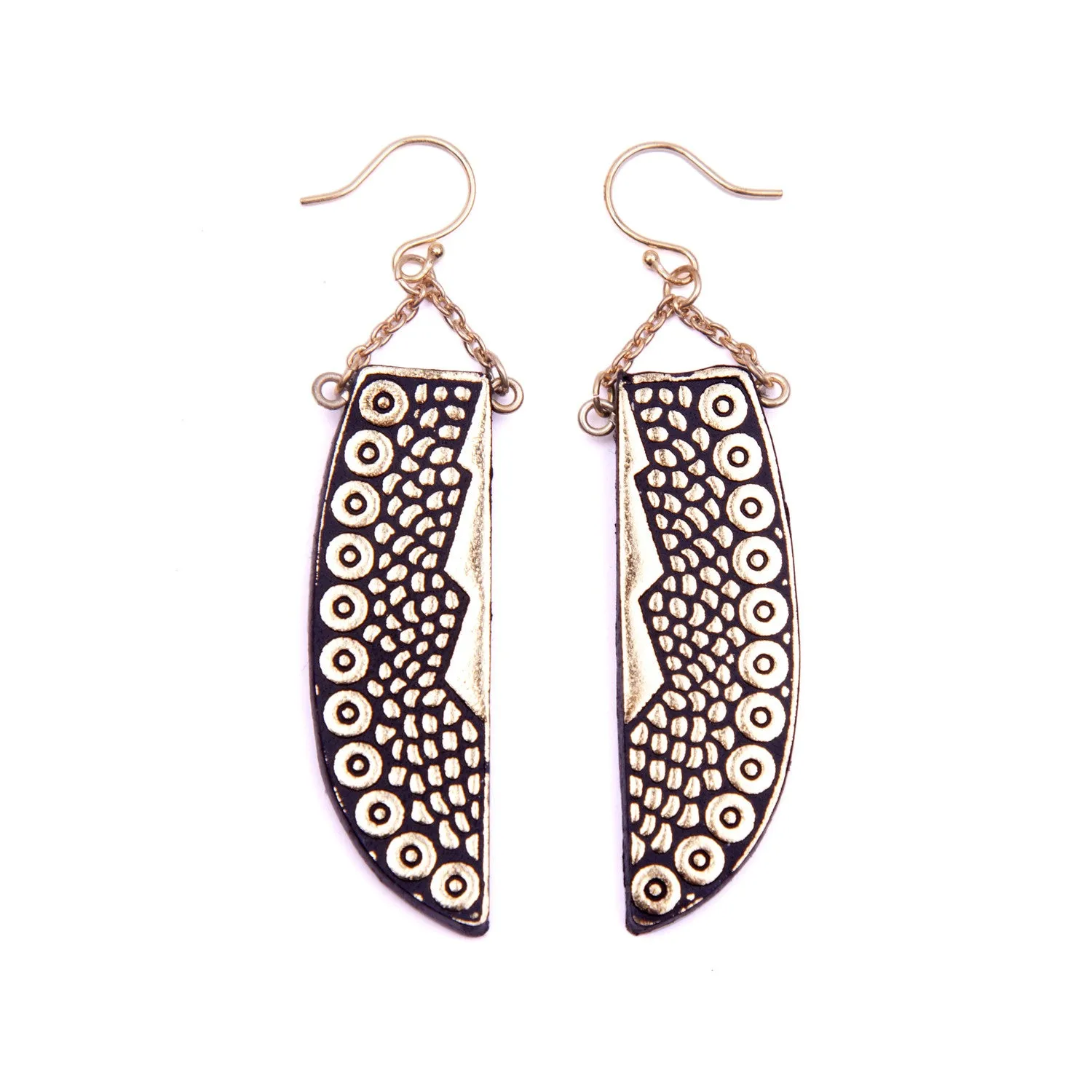 DAGGER WING . earrings