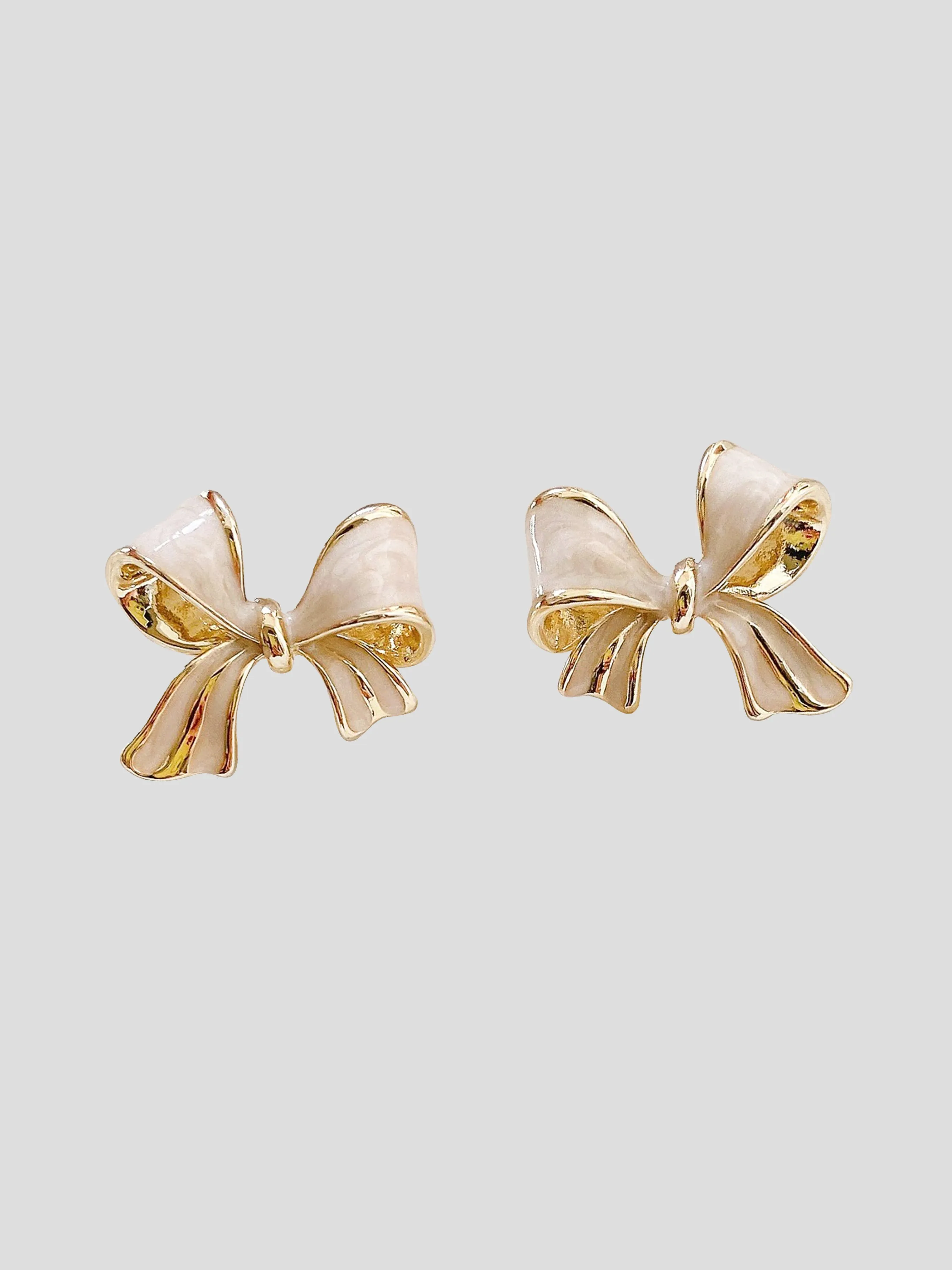 Dainty Bow Earrings