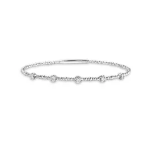 Diamond Flexible Bangle Bracelet (0.35 ct.) in 14K Gold