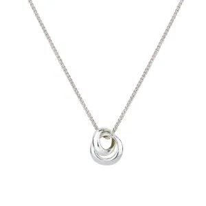 Eclipse Silver Necklace