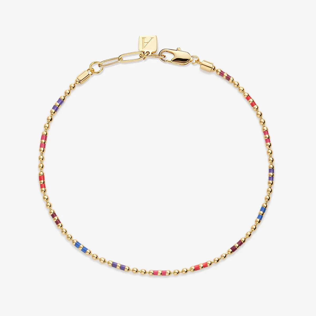 Flavin juicy ball chain bracelet