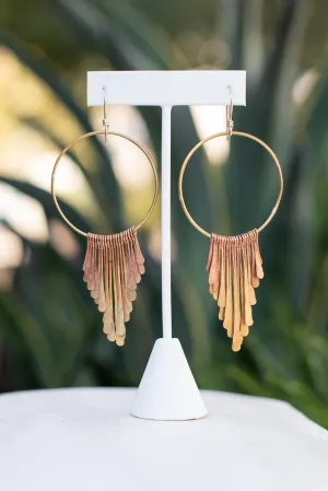 Large Fringe Earrings