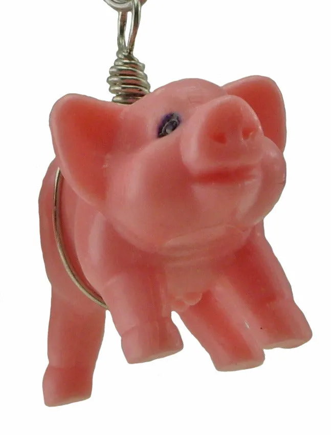 Large Pig Earrings