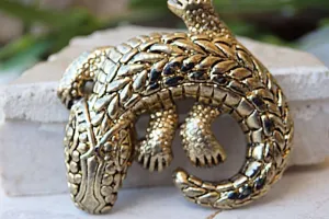 Lizard Brooch