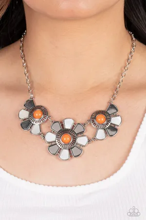 Necklaces Aquatic Garden - Orange N2160