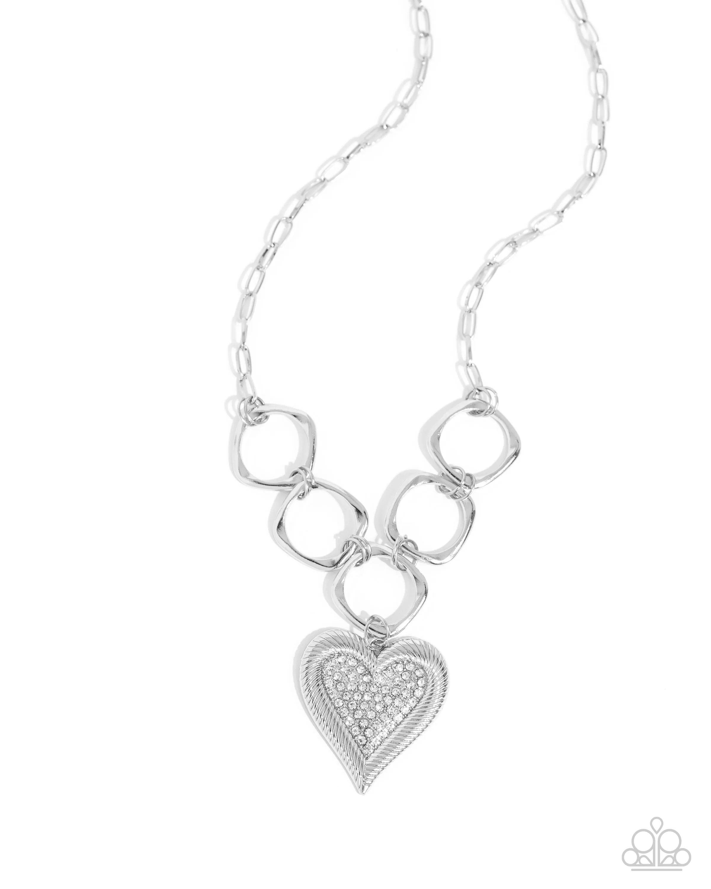 Necklaces Focused Affection WHITE VDAY