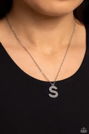 Necklaces Leave Your Initials - Silver - S