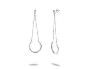 Omega Drop Earrings