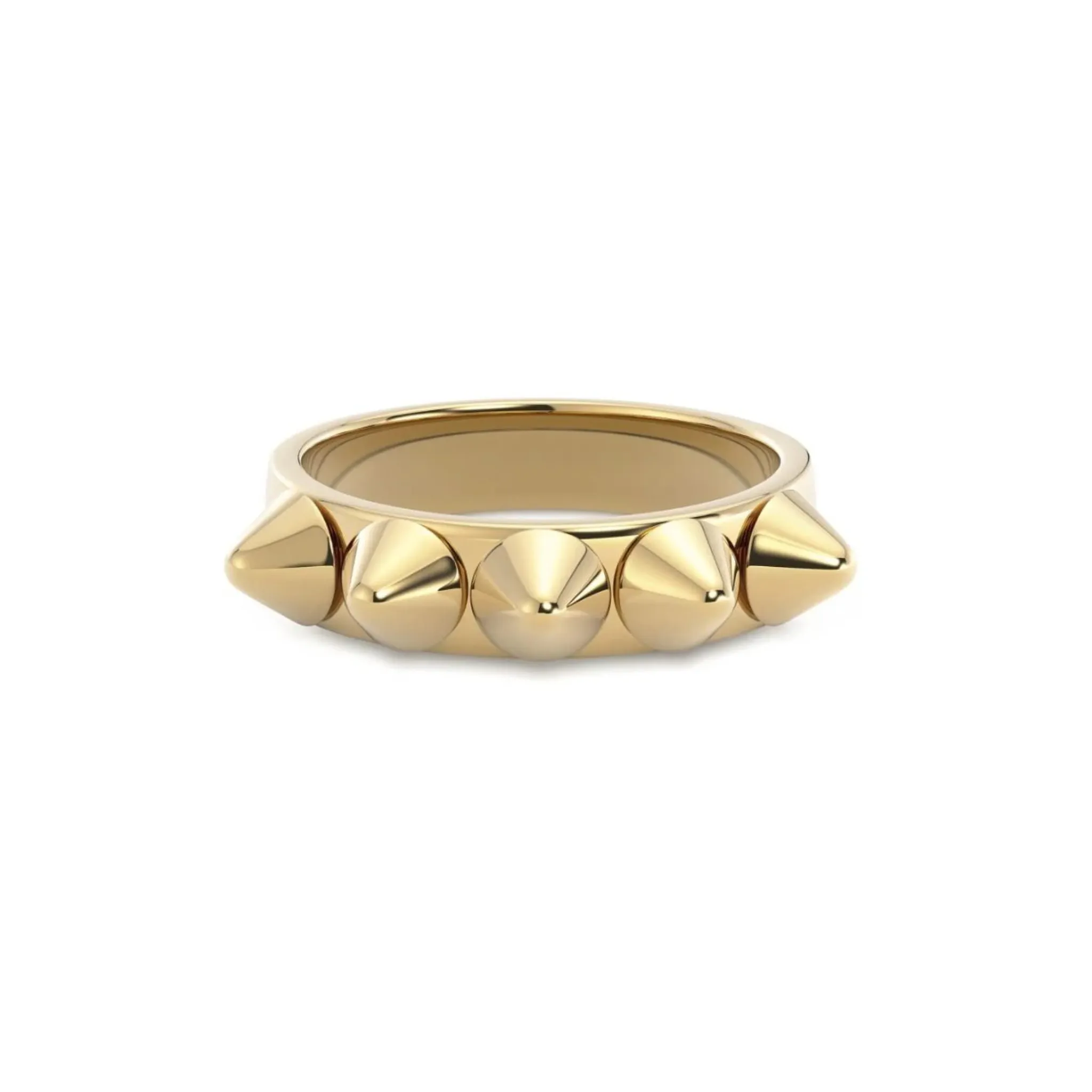 Peak Ring Single Gold