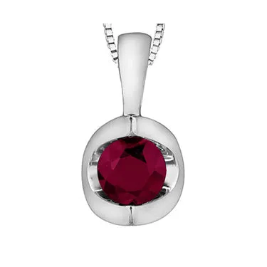 "ROSIE" RUBY PENDANT