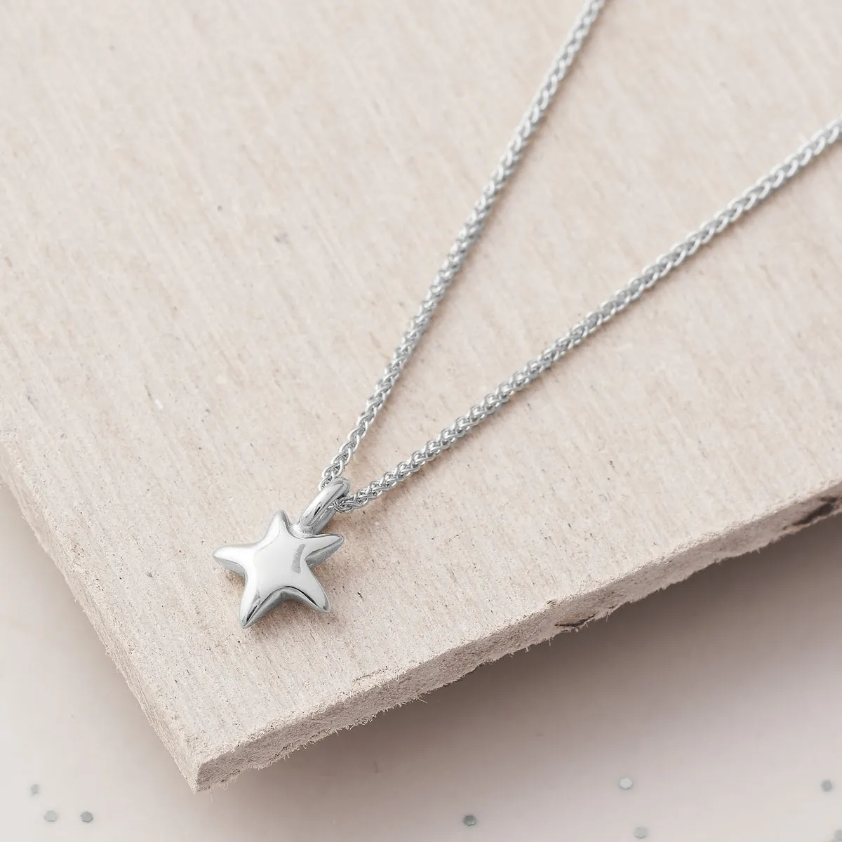 Stardust Silver Necklace