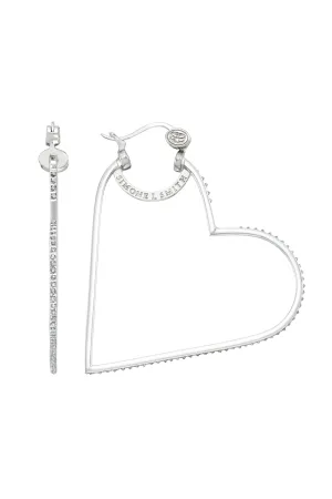 The Love Hoops with Diamond Embellishments - Large